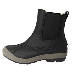 UGG Romosa Black Waterproof Leather Ankle Boot Size 7